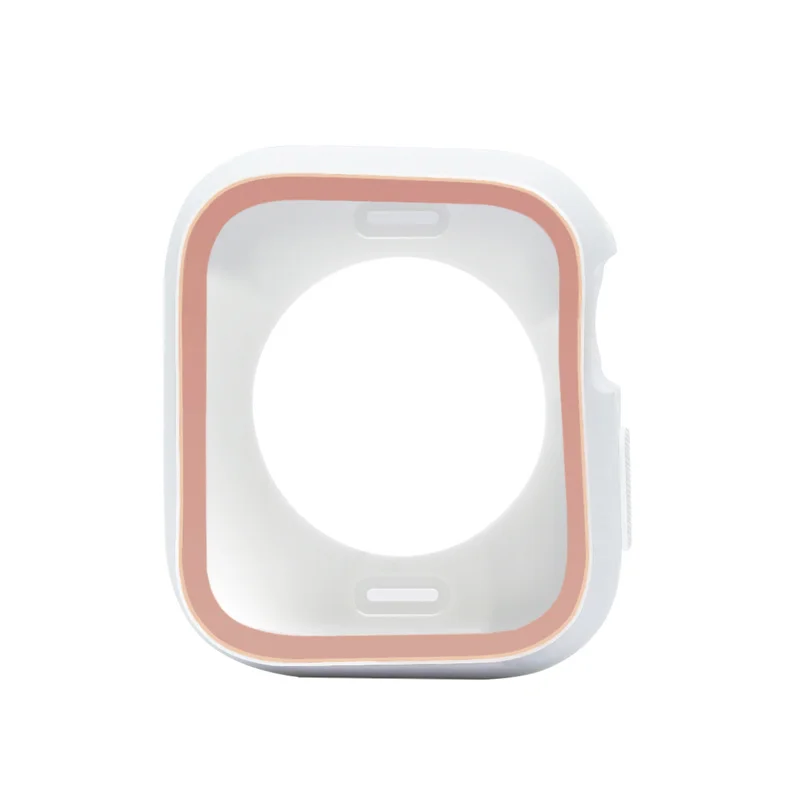 Силиконовый защитный чехол для Apple Watch 44 мм 40 42 38 IWatch серии 1 2 3 4 5 Чехол часов рамка