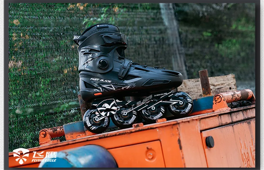 Оригинальные роликовые коньки Falcon Flying Eagle FAST BLADE, Профессиональные роликовые коньки для взрослых, обувь для катания на коньках, скольжение Слалом