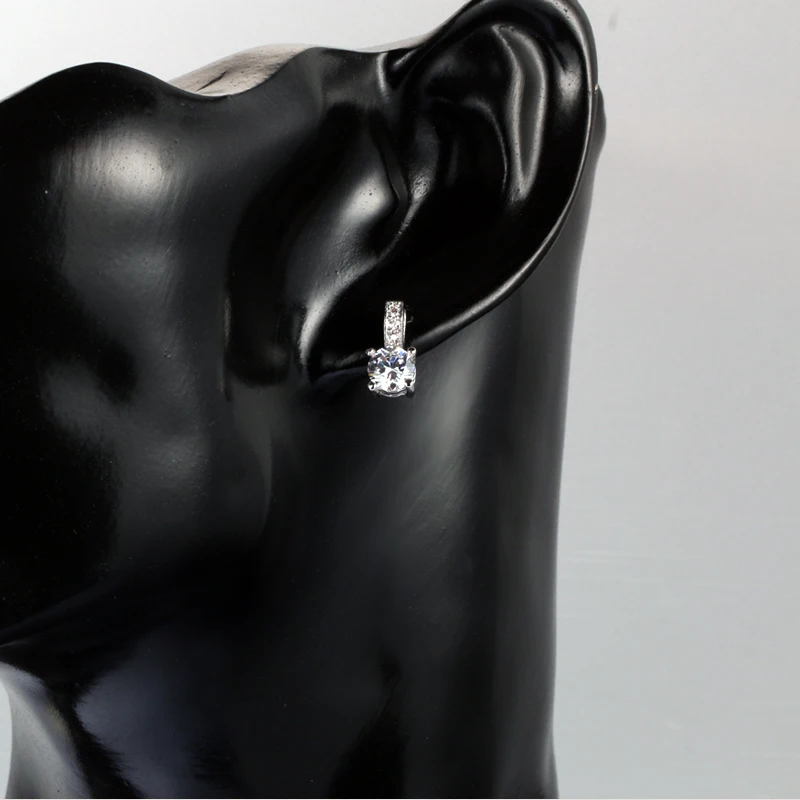 Модные Винтажные Ювелирные изделия 585 золотой цвет серьги-гвоздики для женщин