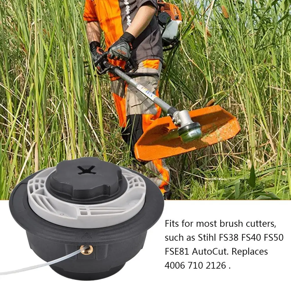 Головка триммера головка кустореза нить линия для Stihl Autocut C6 2 FS38 FS40 FS50 FSE81/1.25LH