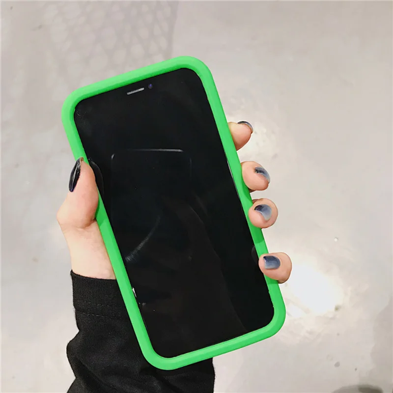 Зеленые динозавры для iPhone Xs XR Max Чехол мобильного телефона iPhone6s 7 8 плюс Adorkable