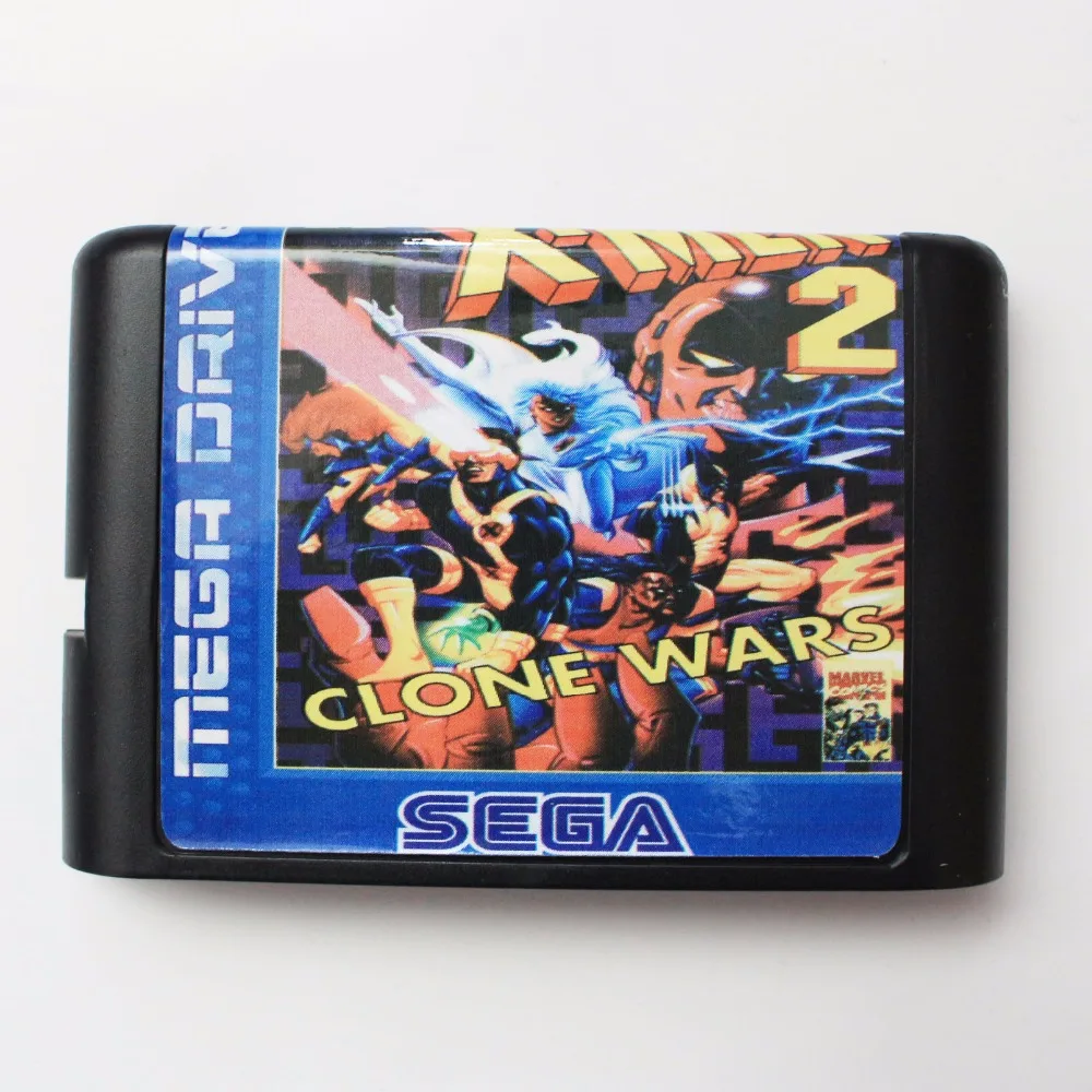 X Men II 16 bit SEGA MD Game Card For Sega Mega Drive Genesis | Электроника
