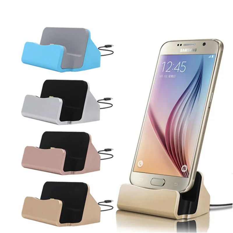 Micro USB зарядное устройство док-станция для samsung huawei Xiaomi Redmi zte Nokia Настольный зарядный порт Синхронизация Колыбель Док-станция Подставка держатель