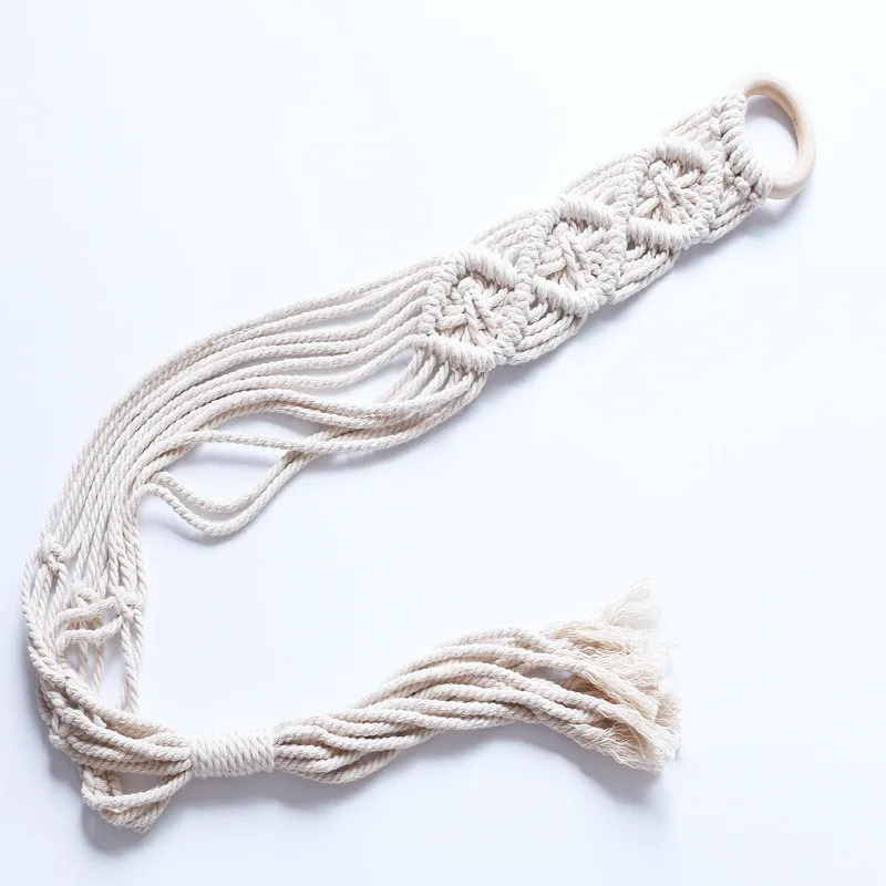 

Handmade Macrame Hanging Decorations Bohemia Bohemia Decor Flower Pot Home Living Room Indian Ornament Gifts