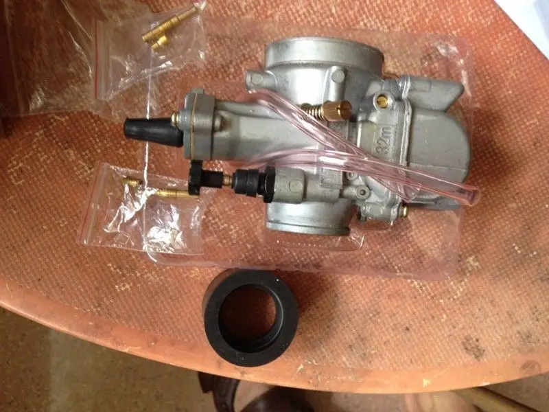 Абсолютно Новый карбюратор 32 мм 2 тактный гоночный плоский сторона OEM часть для OKO