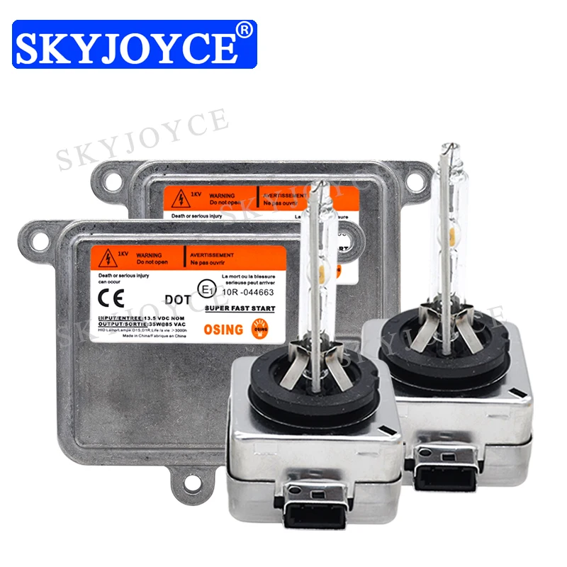 SKYJOYCE D1S D3S 6000 K комплект ксеноновых фар 35 W 4300 K 5000 K 8000 K HID D1S D1R D3S D3R лампы D1S балласт Управление блок