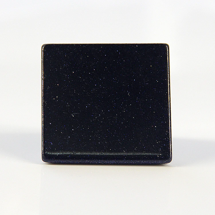

2015 30mm Natural Blue goldstone quartz crystal pyramid Chakra Healing Reiki