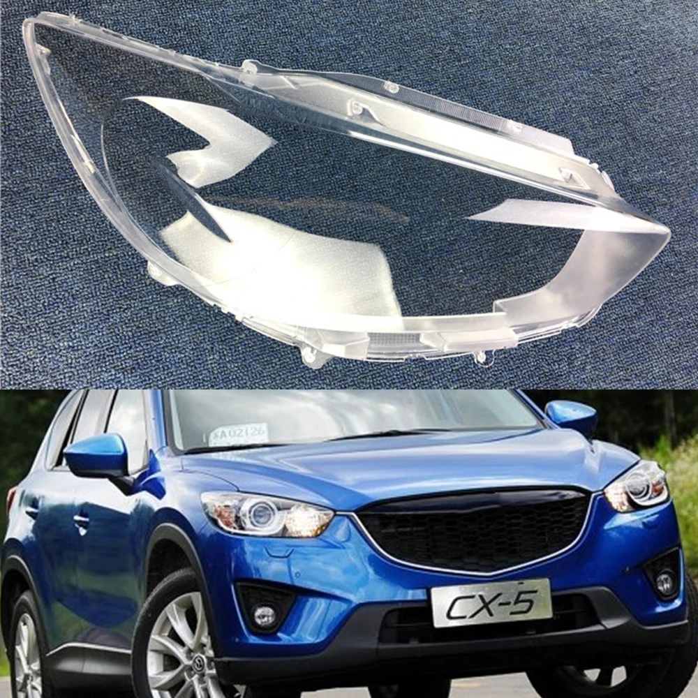 Для Mazda CX-5 2013 прозрачная Автомобильная фара с прозрачными линзами