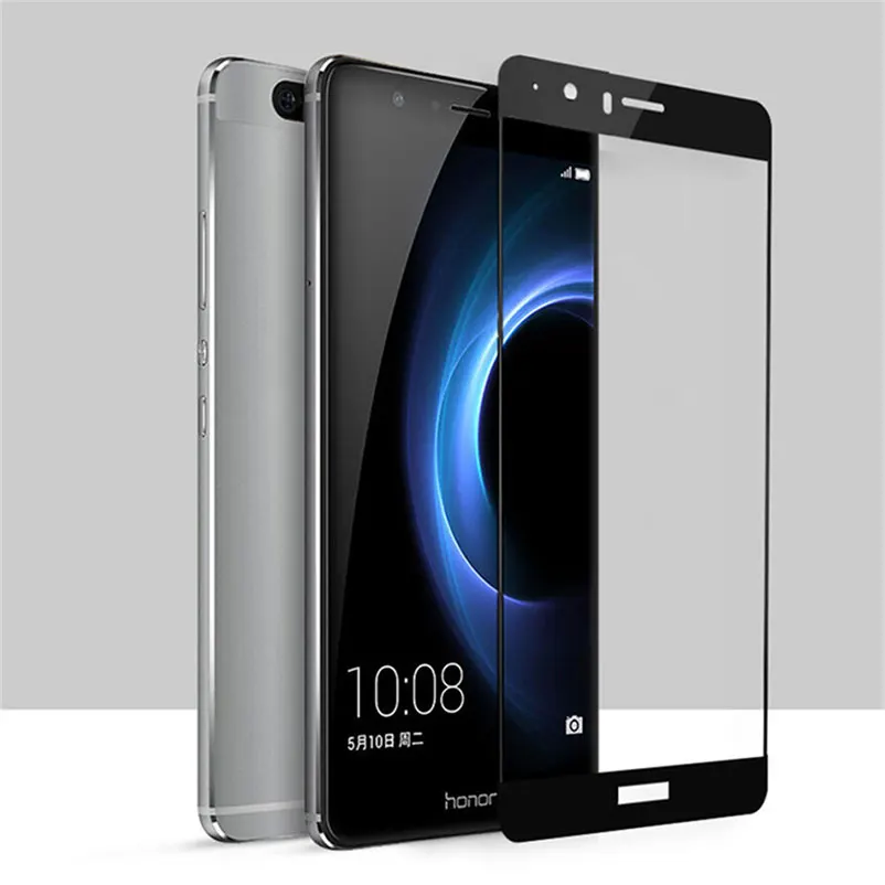 Закаленное стекло с полным покрытием для Huawei P8 P9 P10 lite 2016 2017 Honor 9 Mate Pro Nova 2i P Smart Y6
