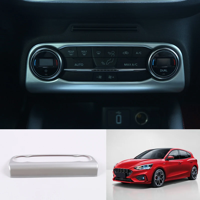 Для Ford Focus интерьер воздушный переключатель кондиционера кнопки рамка Крышка отделка автомобиля Стайлинг