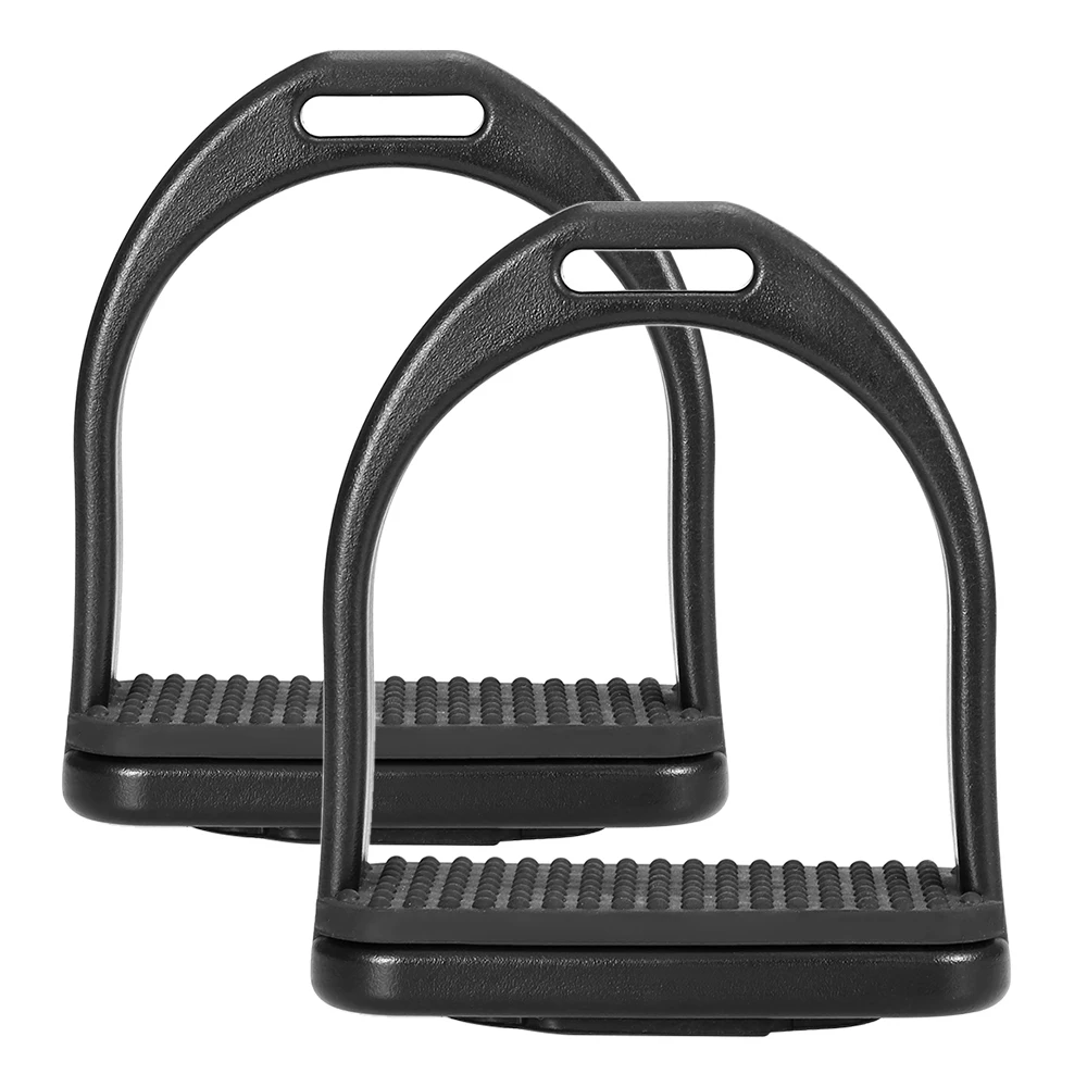 Horse Care Products 2 PCS Anti-skid Horse Riding Stirrups Plastic Horse Saddle Anti-skid Horse Pedal Equestrian Safety Equipment
