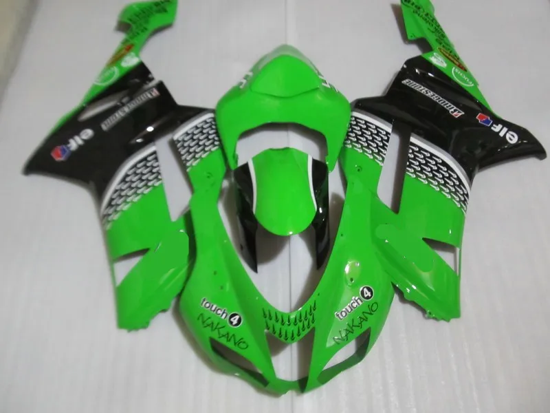 Комплект обтекателей на заказ для KAWASAKI Ninja ZX6R 636 07 08 ZX 6R 2007 2008 zx6r ABS белый черный