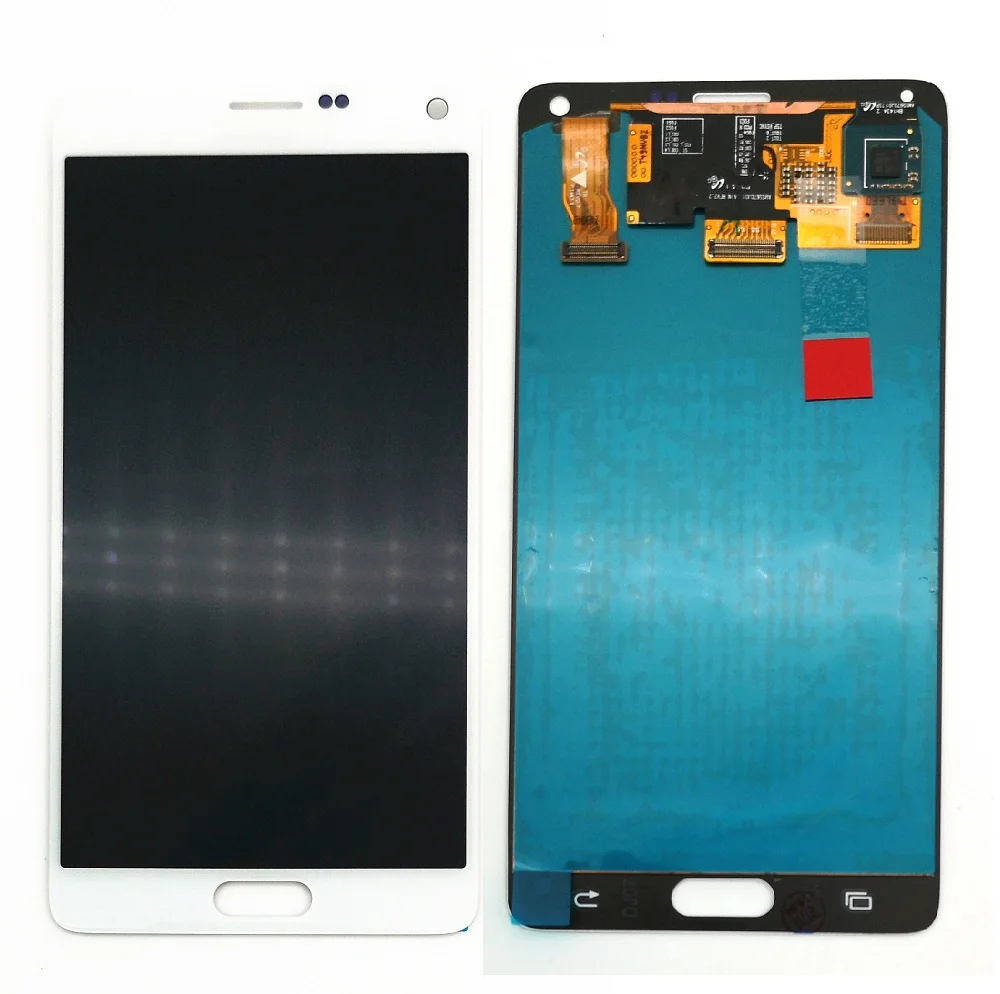 Супер AMOLED ЖК-дисплей для samsung Galaxy Note 4 N910 N910F N910C N910V ЖК-дисплей кодирующий преобразователь сенсорного экрана в сборе