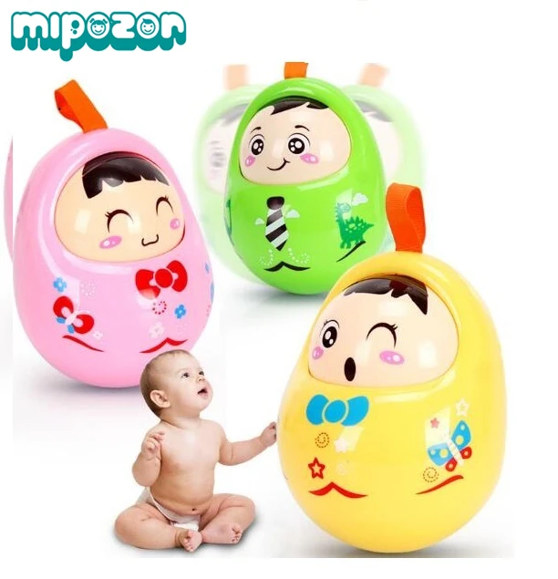 Детские игрушки Mipozor детские для малышей игрушка неваляшка кукла погремушки
