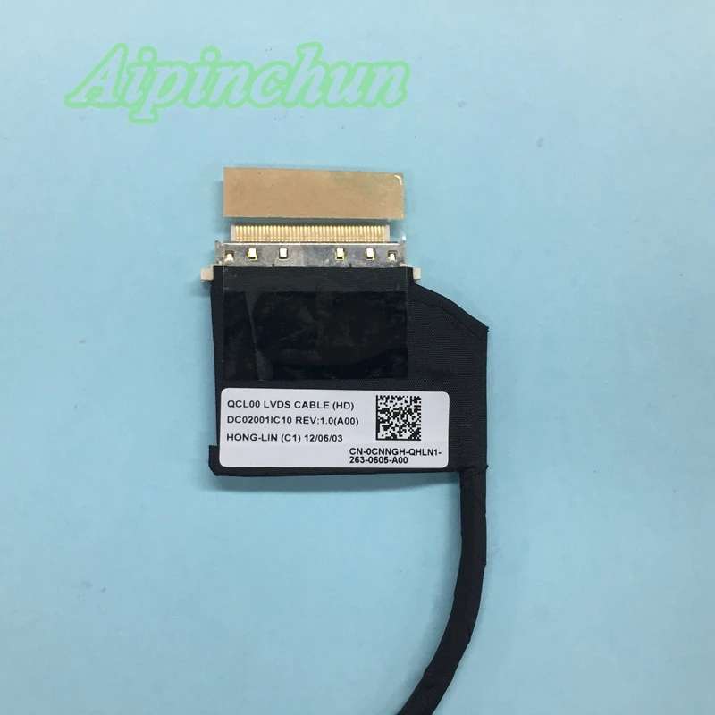 Aipinchun QCL00 LVDS Cable (HD) for Dell Inspiron 15R 7520 5525 5520 Laptop LCD Flex Video P/N:DC02001IC10 CN:0CNNGH | Компьютеры и