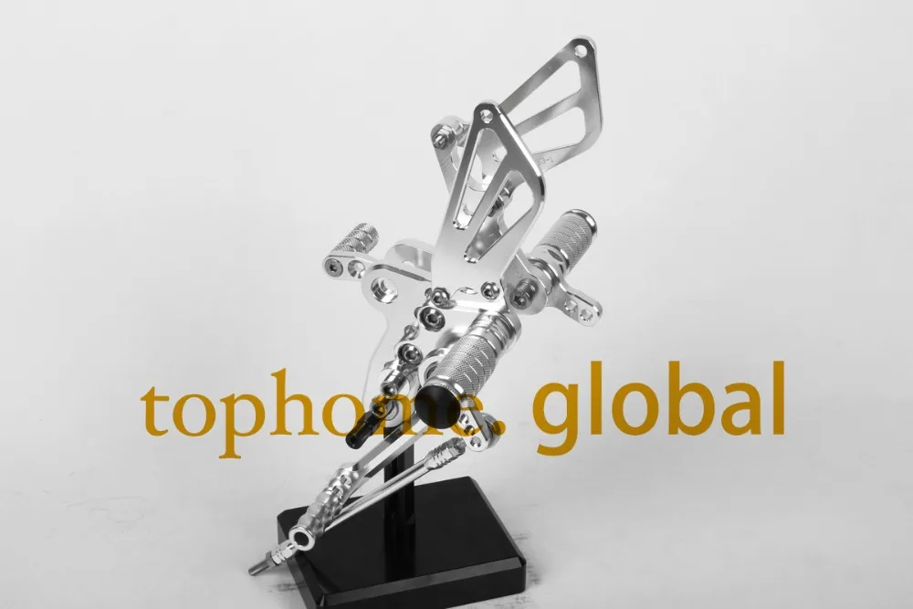 

For Suzuki GSX1300R Hayabusa 1999 - 2013 Silver CNC Rearsets Foot Pegs 2000 2001 2002 2003 2004 2005 2006 2007 2008 2009 2010