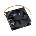 Оптовый магазин 12 В 3-контактный 9 см 90x25 мм 90 мм 65 куб. М Вентилятор охлаждения постоянного тока ЦП радиаторы кулер