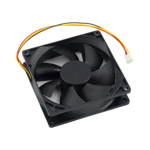 Оптовый магазин 12 В 3-контактный 9 см 90x25 мм 90 мм 65 куб. М Вентилятор охлаждения постоянного тока ЦП радиаторы кулер
