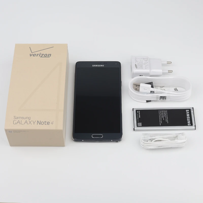 7 Days Arrived Samsung Galaxy Note 4 N910A N910F N910P 4G LTE Mobile Phones 5.7 inch 16MP NFC Snapdragon 805 Smartphones | Мобильные