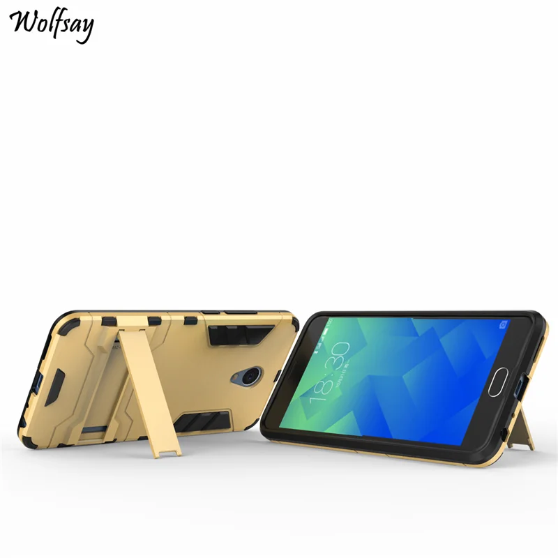 Wolfsay For Cover Meizu M5 Note Case Robot Armor Phone Slim Silicone Meilan 5 | Мобильные телефоны и аксессуары
