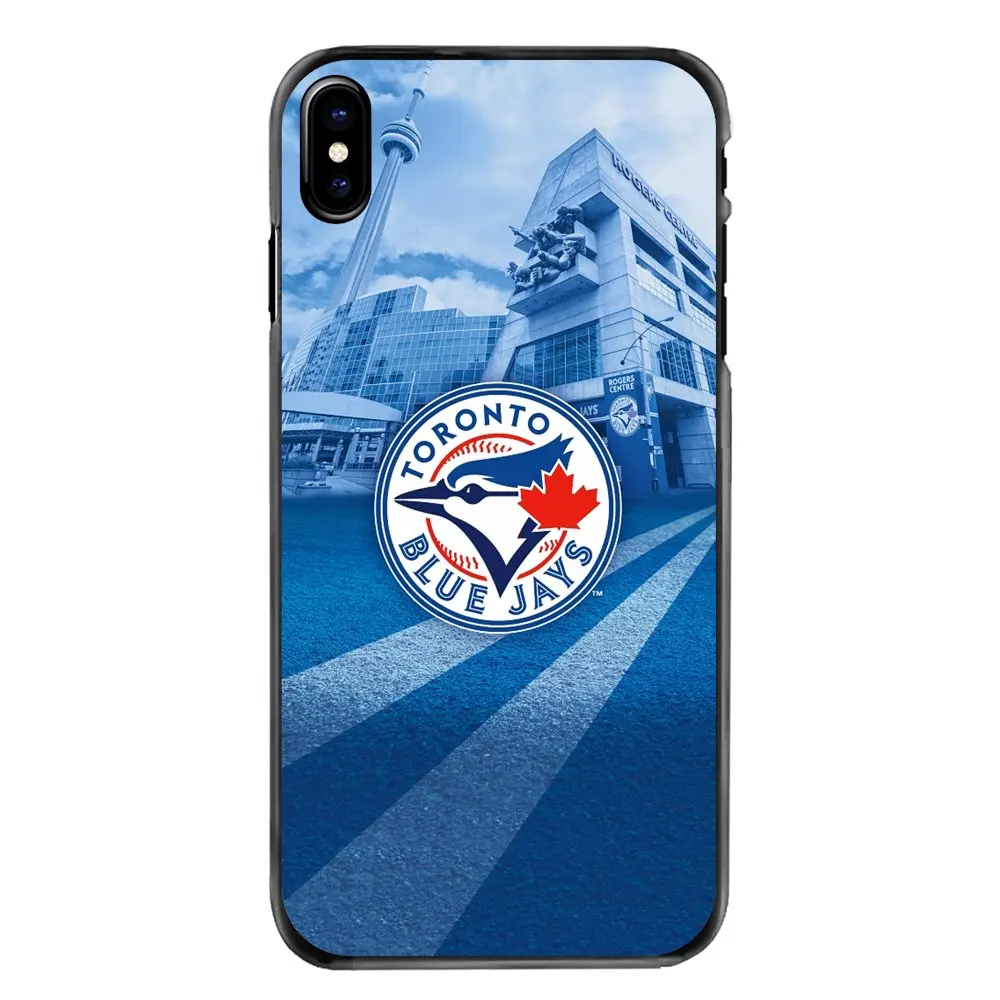 Для iPhone 4 4S 5 5S 5C SE 6 S 7 8 Plus X XR XS Max iPod Touch Бейсбол Toronto Blue Jays аксессуар логотип Чехол