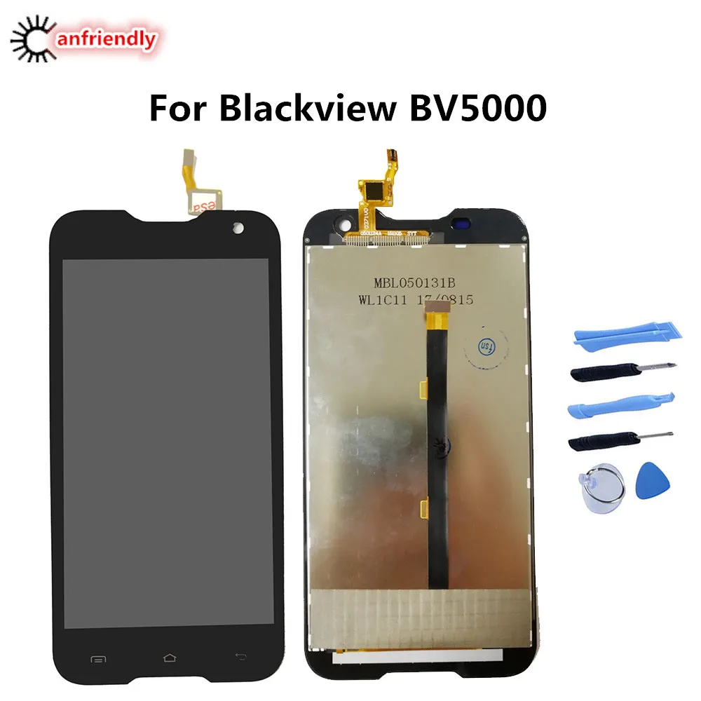 

For Blackview BV5000 LCD Display + Touch Screen Digitizer Assembly Replacement Part For Blackview BV 5000 Glass Panel lcds new