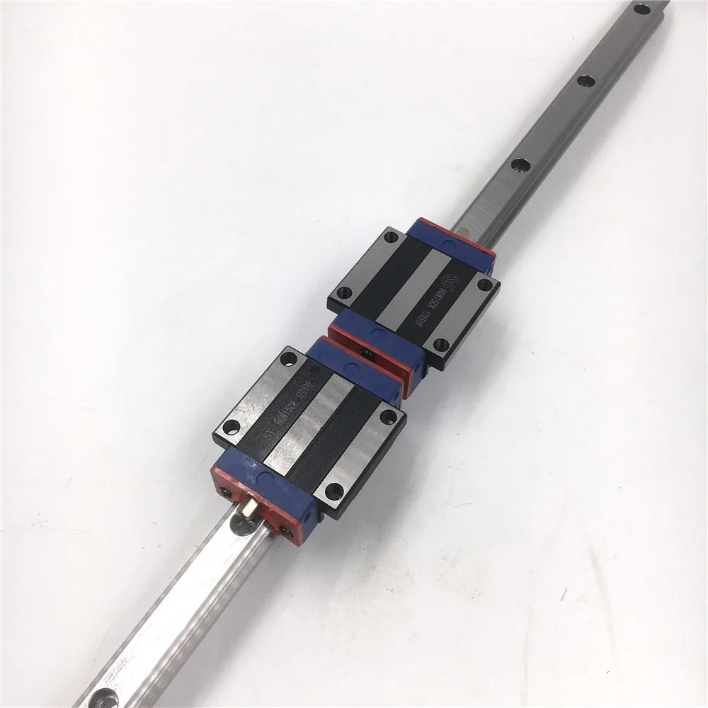 CNC часть 15 мм линейная направляющая L = 500 HGR15 + 2 шт. тяжелая нагрузка