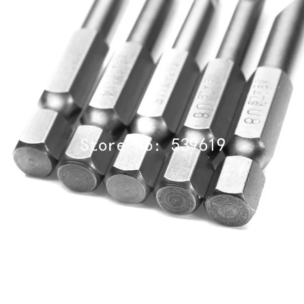 

5Pcs 50mm Hex Magnetic U shaped Screwdriver Bits Electric screwdriver Set