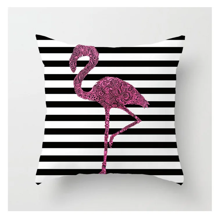 Новинка 2020 подушка Простой автомобильный поясной фламинго животное обнимающая