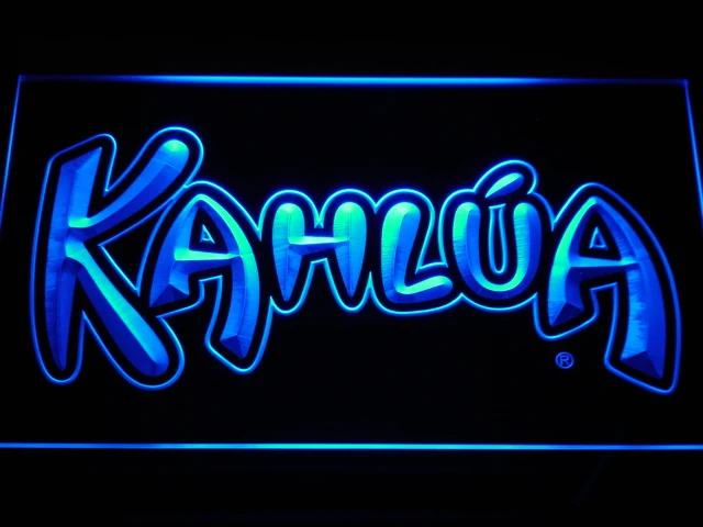 

Неоновые световые знаки ликера a190 KAHLUA