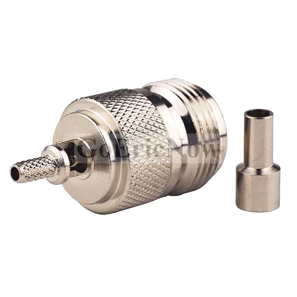 5 шт. радиочастотный коаксиальный разъем типа N гнездовой для кабеля RG174 RG316|connectors