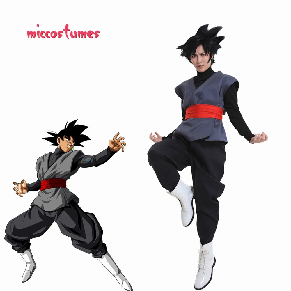Черный карнавальный костюм Goku Zamasu Kai на Хэллоуин| |