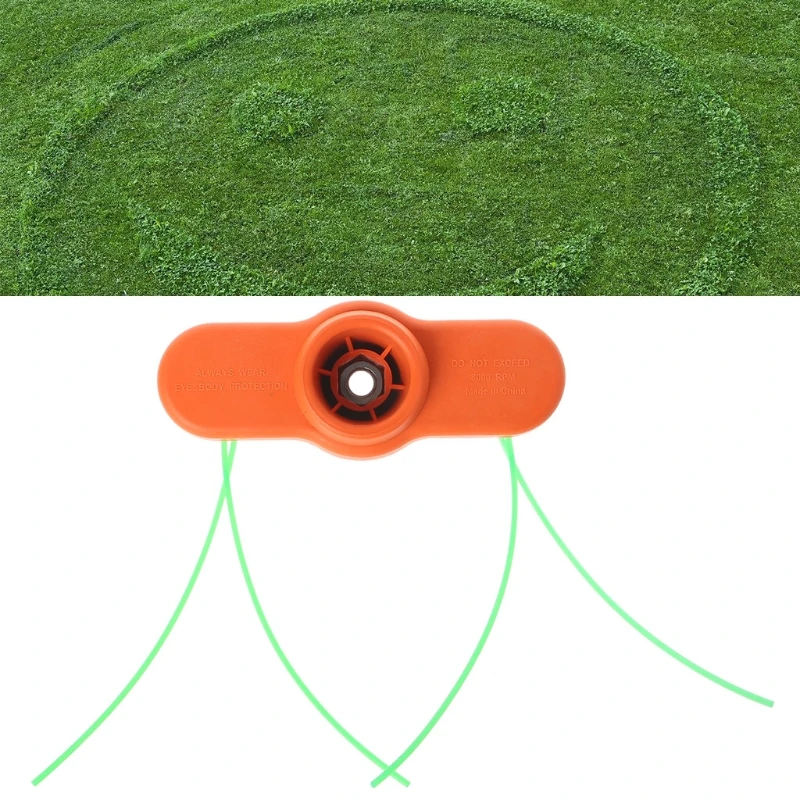 

Universal ABS Grass Cutter Trimmer Head With Line String Brush Cutter Lawn Mower