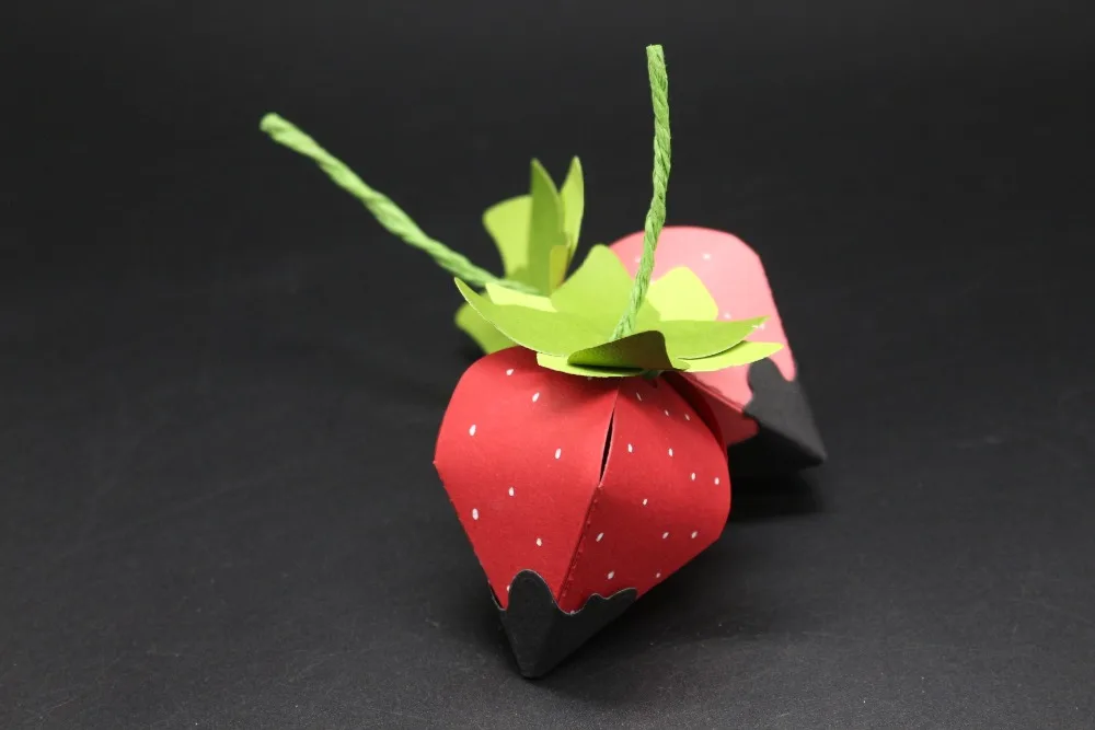 ZhuoAng Delicate strawberry Metal Cutting Mold DIY Scrapbook Album Decoration Supplies Clear Stamp Paper Card | Дом и сад