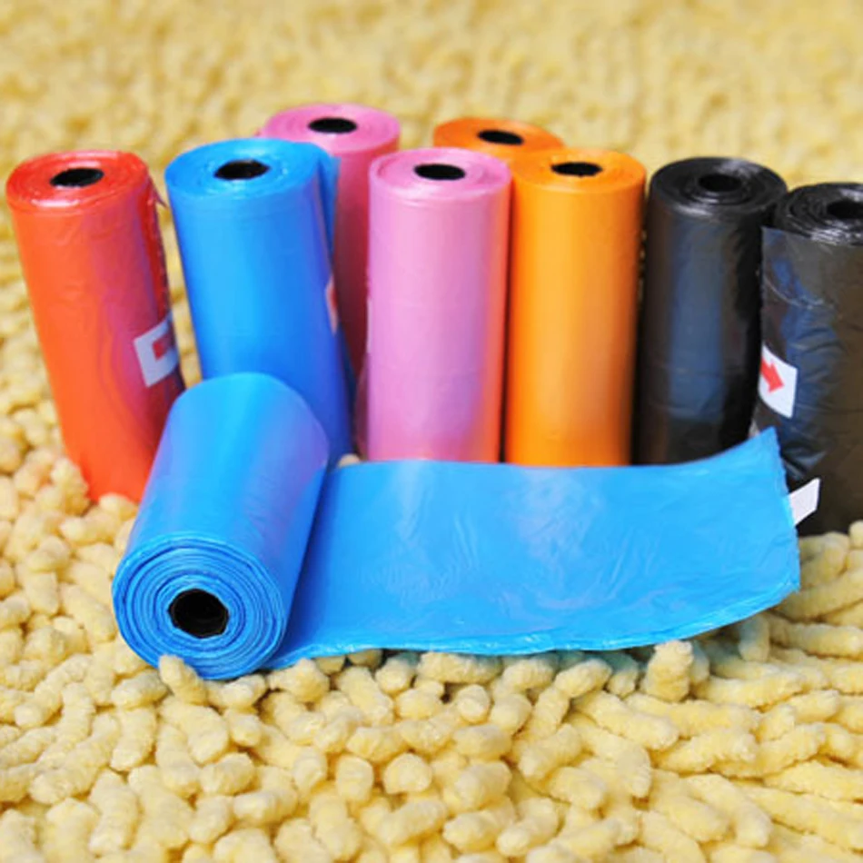 Новинка 15 шт./рулон кухонные мусорные мешки мусорное ведро мусорный бак для