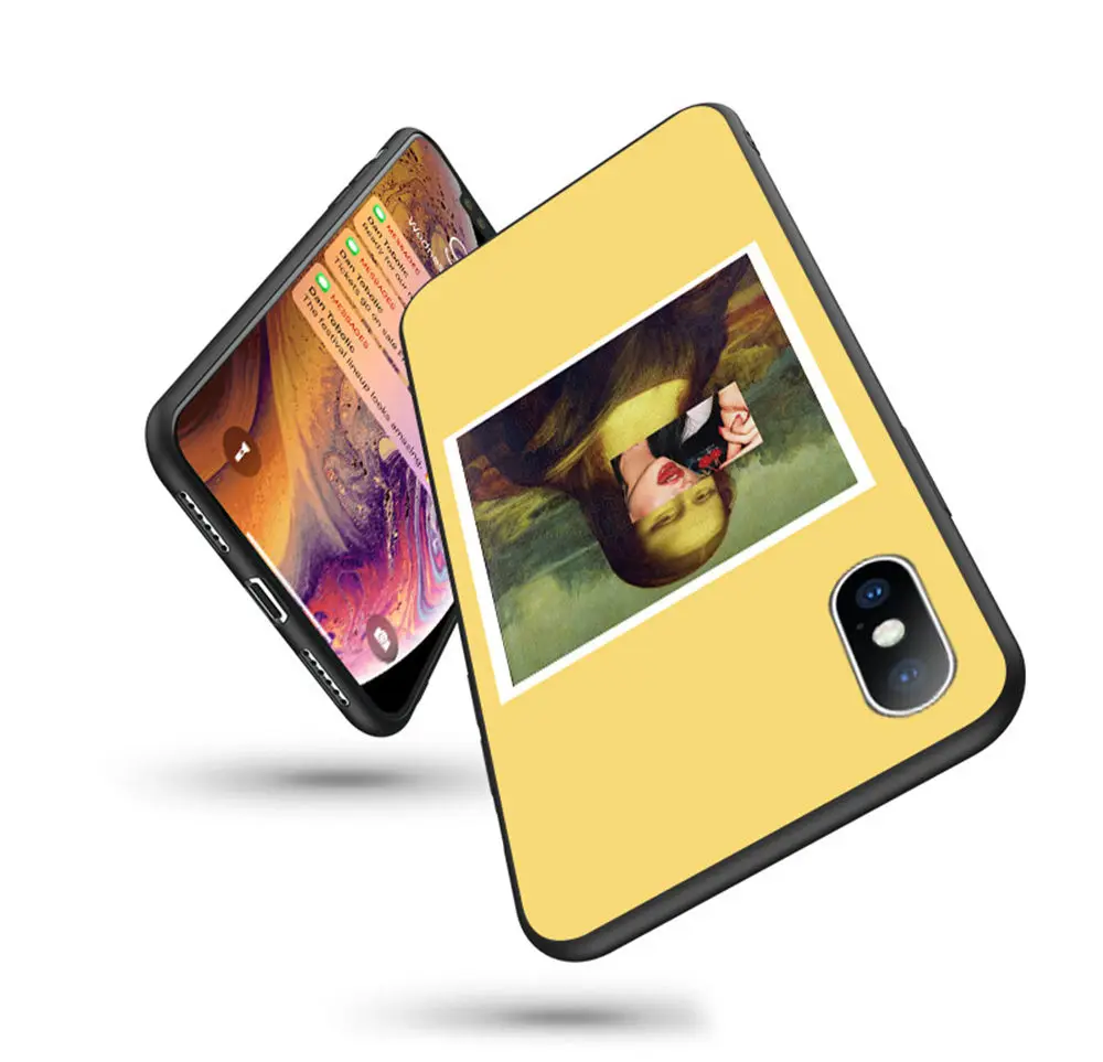 Ottwn абстрактное искусство картины Чехол для телефона для iPhone X 6 6S 7 8 Plus XR XS Max 5 5S SE силиконовый мягкий чехол s звездное небо задняя крышка