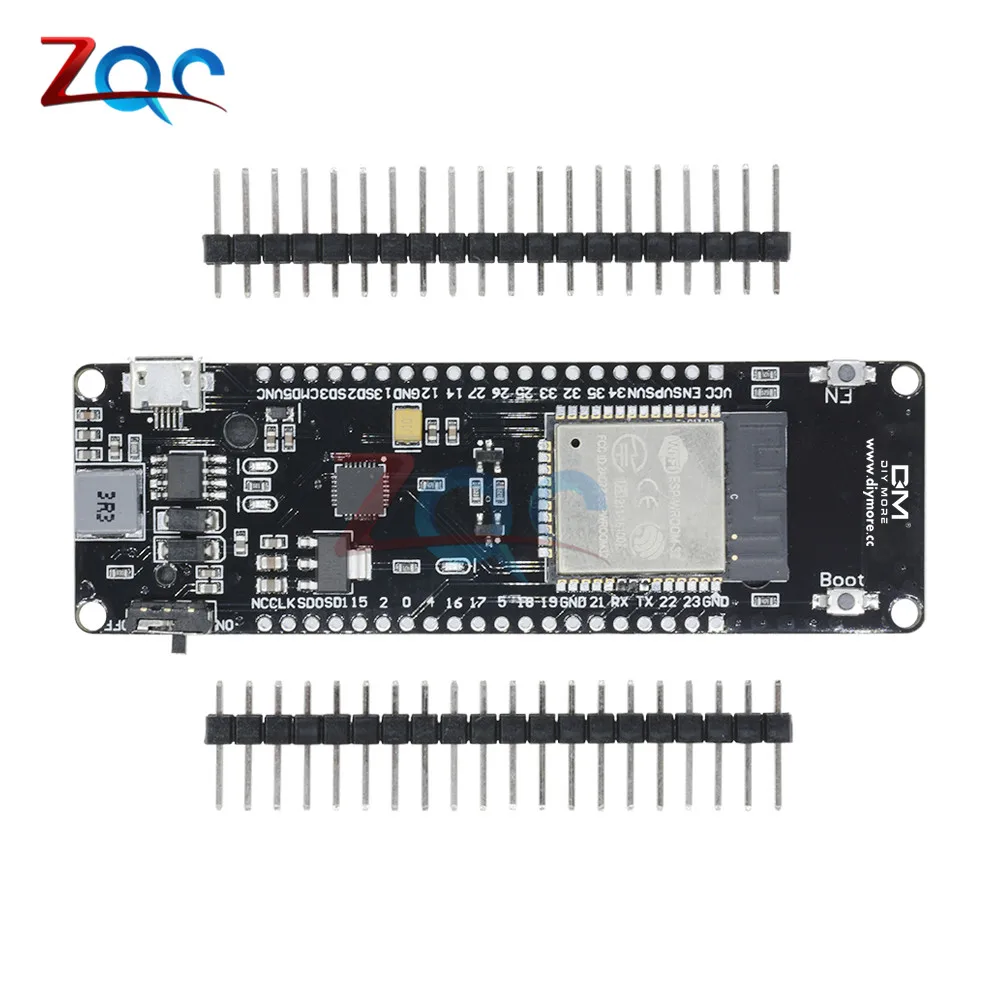 ESP32 для WeMos Wi Fi беспроводная Bluetooth плата разработки CP2102 CP2104 модуль с 18650 Защита