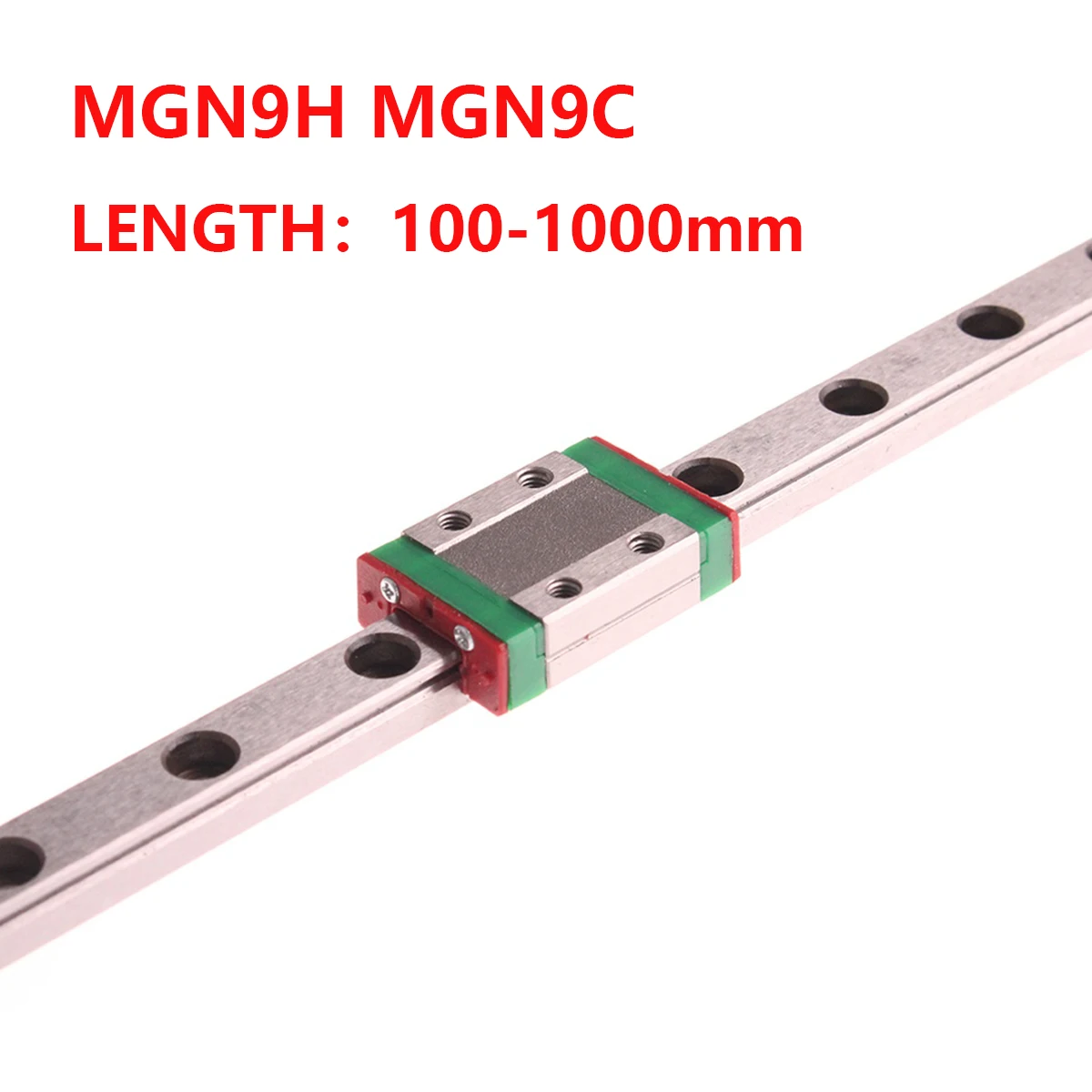 Детали ЧПУ MGN9 300 350 400 450 500 800 900 мм миниатюрная линейная направляющая скольжения 1