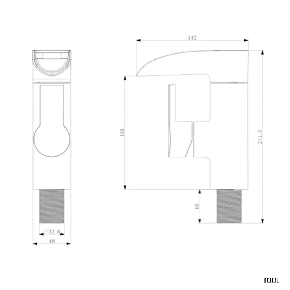 

Modern bathroom sink faucet Brass Deck Mount black Waterfall Basin Faucet Vanity Vessel Sinks Mixer Tap llave de frega torneira