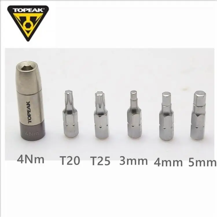TOPEAK NANO TORQBOX 4 нм/5 нм/набор инструментов 3 / 5 мм hex &amp T20 T25 Torx TT2561 TT2562 | Спорт и
