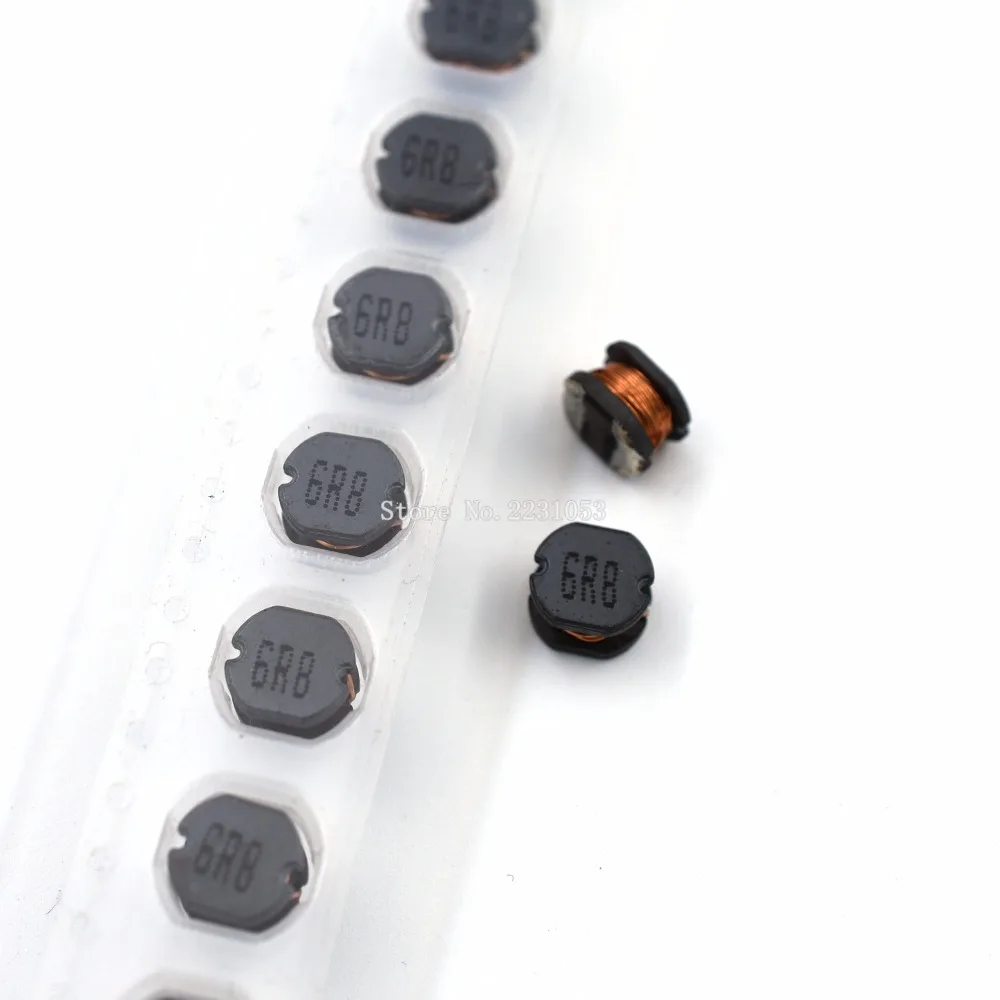 

10PCS 6.8uH 6.8UH 6R8 SMD Power Inductor CD75 Inductors 7.8*7*5mm SMD Inductance