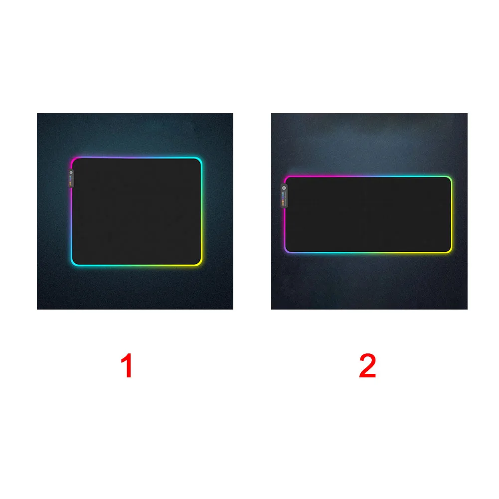 Негабаритный светящийся ультратонкий RGB клавиатура большой Универсальный