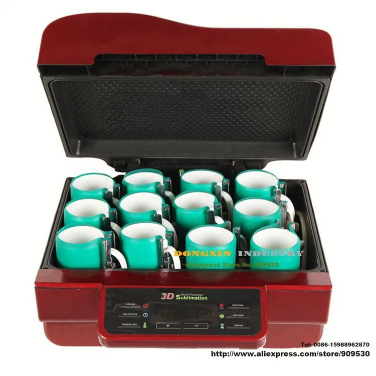 3D сублимационная машина для передачи тепла чехлов телефонов кружек плиток чашек