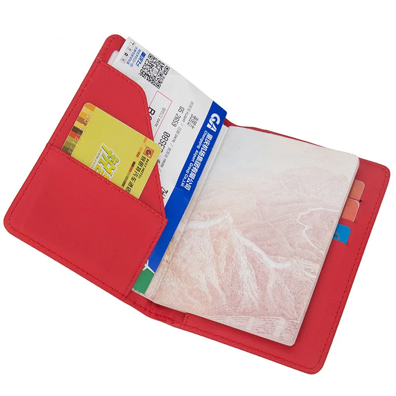 Etaofun Brand 1pc Passport Cover Men Holder Casual Women Credit Card Bags ID Holders Designer Travel Case | Багаж и сумки
