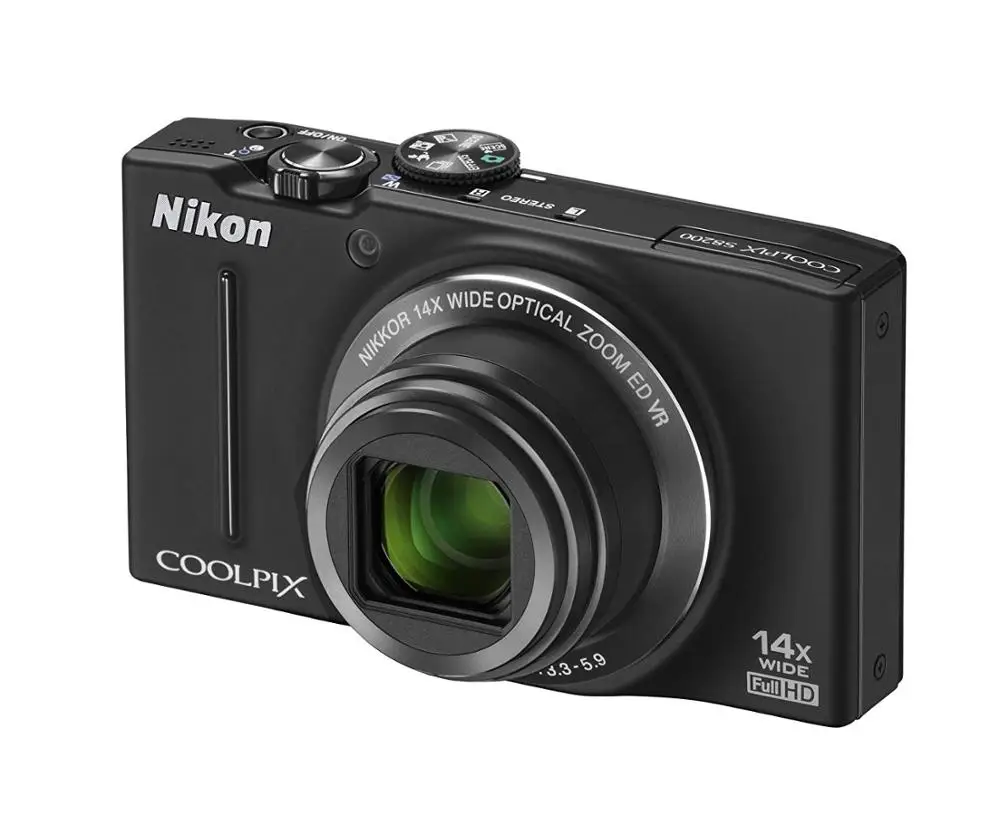 Цифровая камера Nikon COOLPIX S8200 16 1 МП CMOS с 14 кратным оптическим зумом объектив из