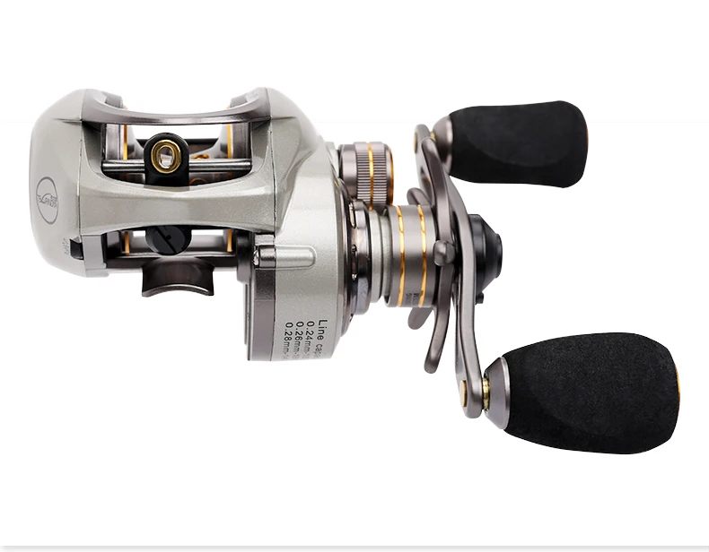 Trulinoya baitcasing катушка 9+ 1BB Moulinet Рыболовные катушки для заброса приманки Drag power 6 кг Magent+ Центробежная двойная тормозная система 6,6: 1