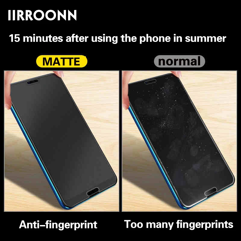 2 шт./лот, матовая защитная пленка для экрана для Honor 8 9 10 lite play 8x, закаленное стекло для huawei P 30 10 20 Pro, защитная пленка