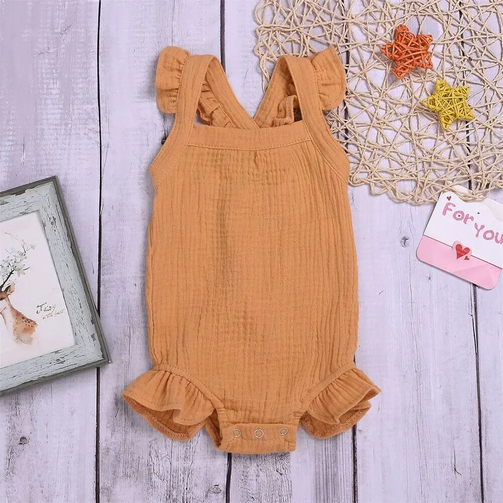 Хлопковый комбинезон для маленьких мальчиков и девочек|Ромперы| |