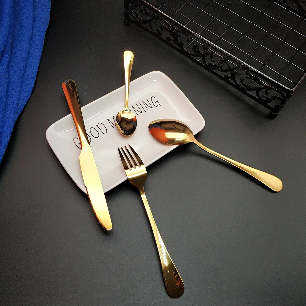 4 шт. столовые приборы из нержавеющей стали | Дом и сад