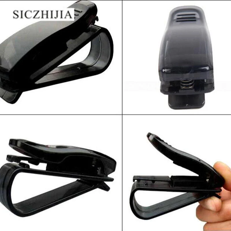 Hot car sun visor glasses sunglasses receipt card holder for Geely Vision SC7 MK CK Cross Gleagle Englon SC3 SC5 | Автомобили и